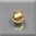 Murano-Perlen Blattgold zart gold, 8 und 10 mm