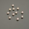 Zuchtperlen, Biwa, halb gelocht, ca. 4 mm
