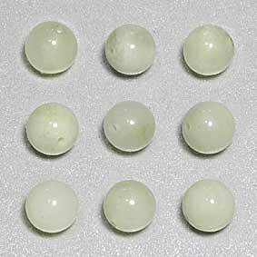 Edelstein Perlen China Jade, 6 und 8 mm