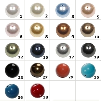 Swarovski Crystal Pearls / Perlen Ø 3 mm, 25 St.