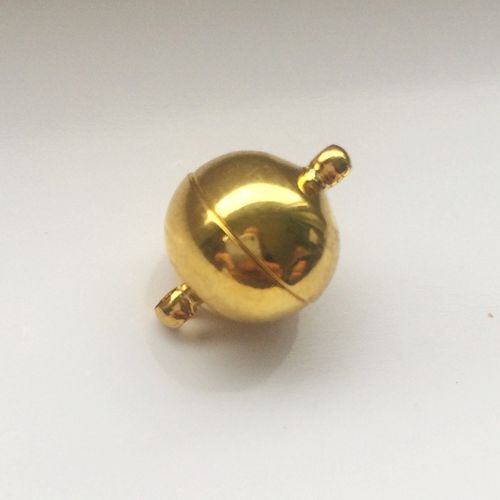 Magnet-Verschluss gold, 8 mm