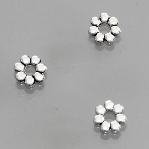 Metall Baliring Perlen, 6 mm