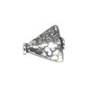 Metall Dreieck Perlen, 15 mm