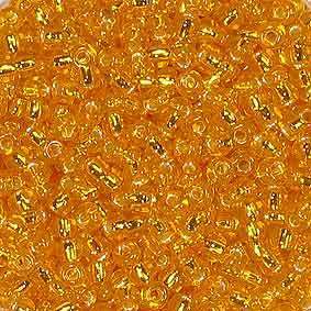2,3 mm Miyuki Rocailles orange, 10 g