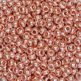 2,5 mm Rocailles rosa metallic, 10 g