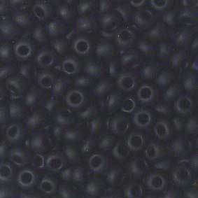 2,6 mm Rocailles schwarz matt, 10 g
