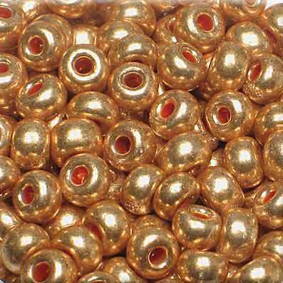 4,5 mm Rocailles gold metallic, 10 g