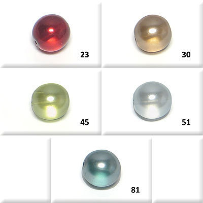Glaswachs Perlen 8 mm