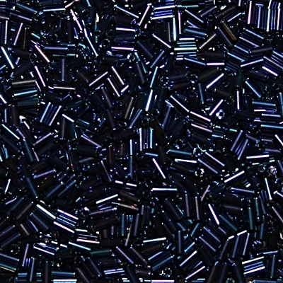 5 mm Rocailles blau irisierend, 10 g