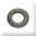 Metallic-Ring Perlen, 25 mm