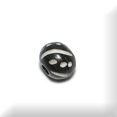 Knochen Perle, 10 mm
