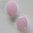 Glasoliven Perlen 20 x 14 x 5 mm