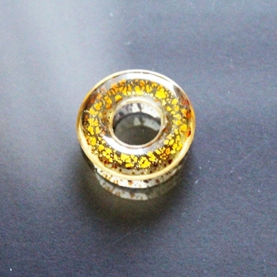 Glasring  20 mm, gold