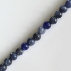 Edelstein Perlen Lapis Lazuli, 4 mm, 1 Strang