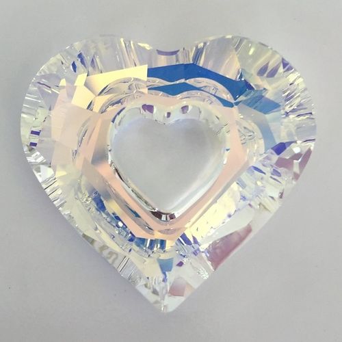 Swarovski Miss U Heart, crystal AB, 26 mm