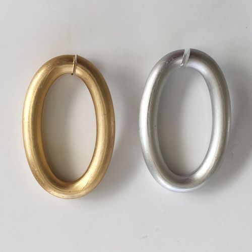 Metallring oval, 27 x 15 mm