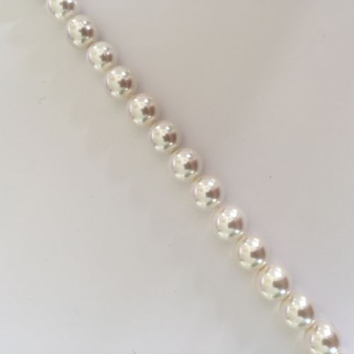 Südsee-Muschel Perlen, 4 Größen, 1 Strang
