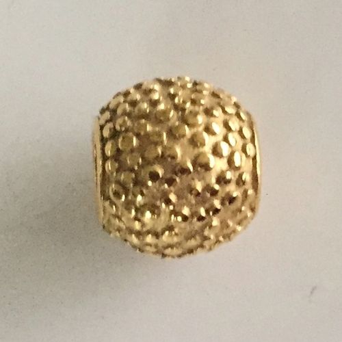 Edelstahl Perlen 10 mm, gold