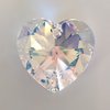 Swarovski Heart Classic crystal AB, 28 mm