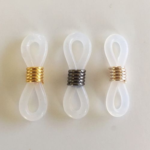 Brillenketten-Verbinder mit Spirale